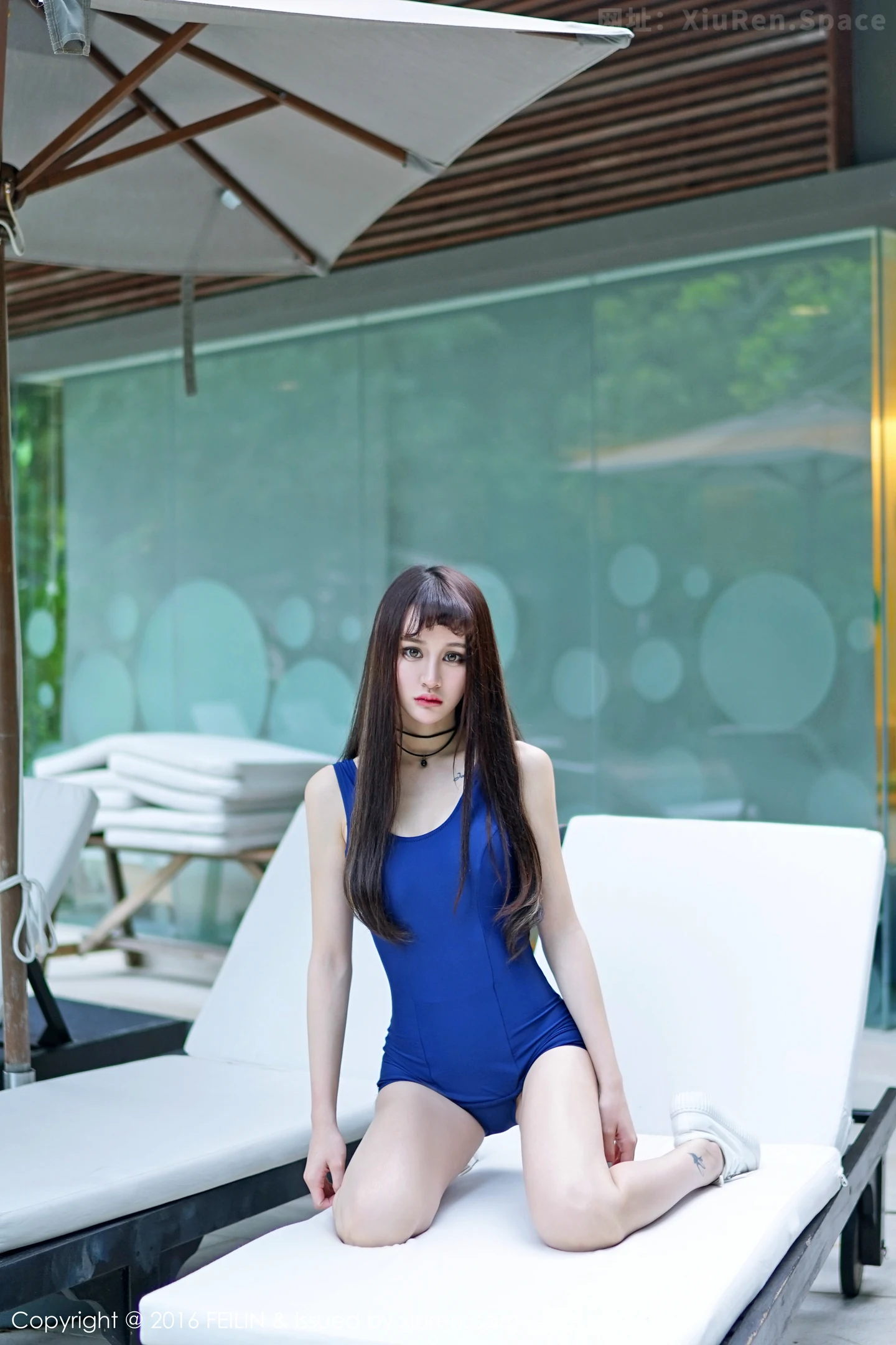 Cheryl青树泳装海滩写真2